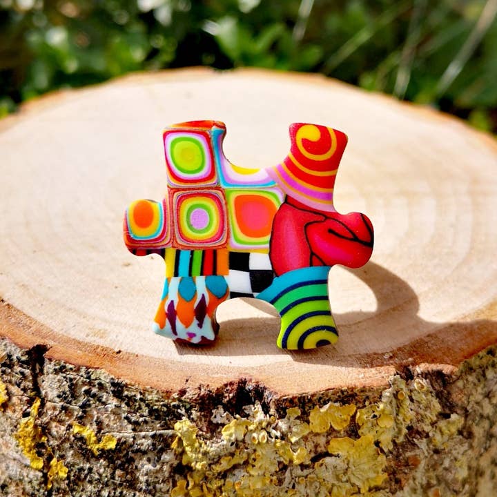 LIZ CREATIONS - Wholesale Cocktail/Statement Ring - Puzzle ring