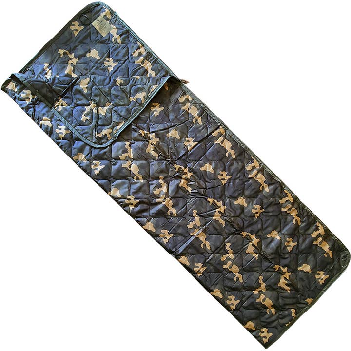 BattlBox - Wholesale Poncho - Unisex - Camo Woobie Bubbie Military Poncho Liner Blanket Camping