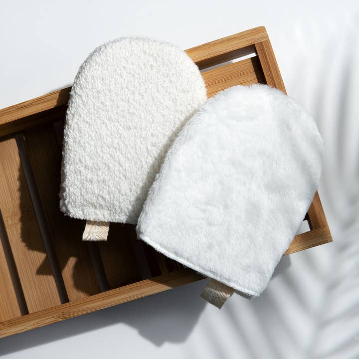 Soinvogue – wholesale Exfoliating gloves/mitts – So Eco Cleansing Face Mitts