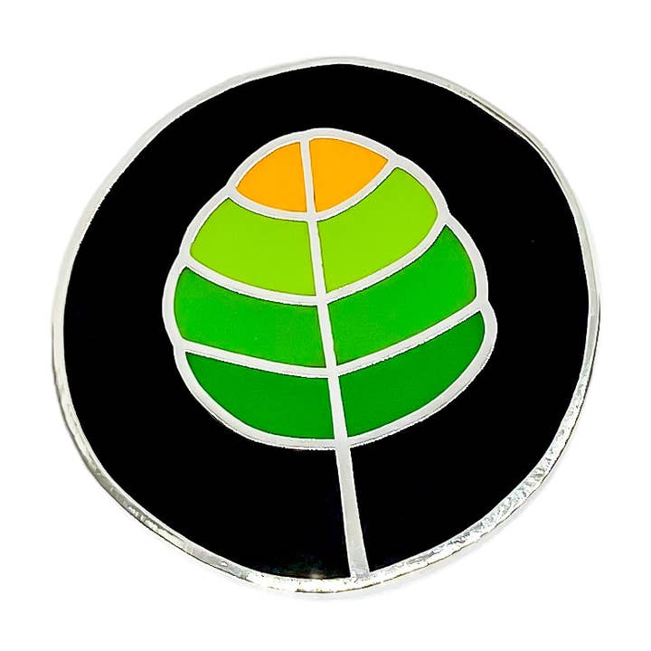 Fagus Leaf Pin for wholesale by Red Parka