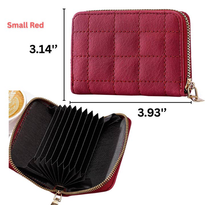 Magnifique Hearts - Wholesale Coin Purse - Women's - Zip Wallet Large Capacity Card Holder, Coin Purse Clutch12