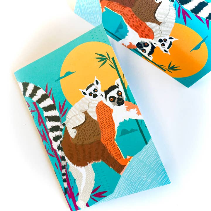 Battersea Zoo Mini Notebooks for wholesale by EYE FOR LONDON PRINTS