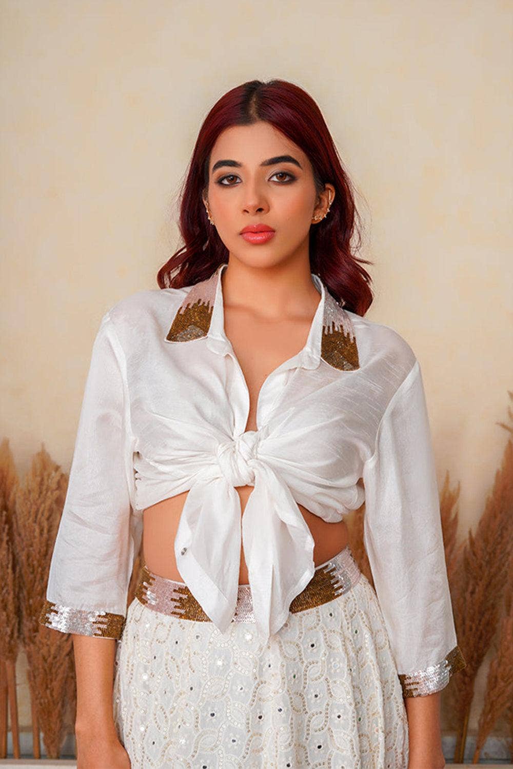 Yunikulondon – wholesale Top & skirt set – Women's – Setarah Bewitching Lehenga Set1