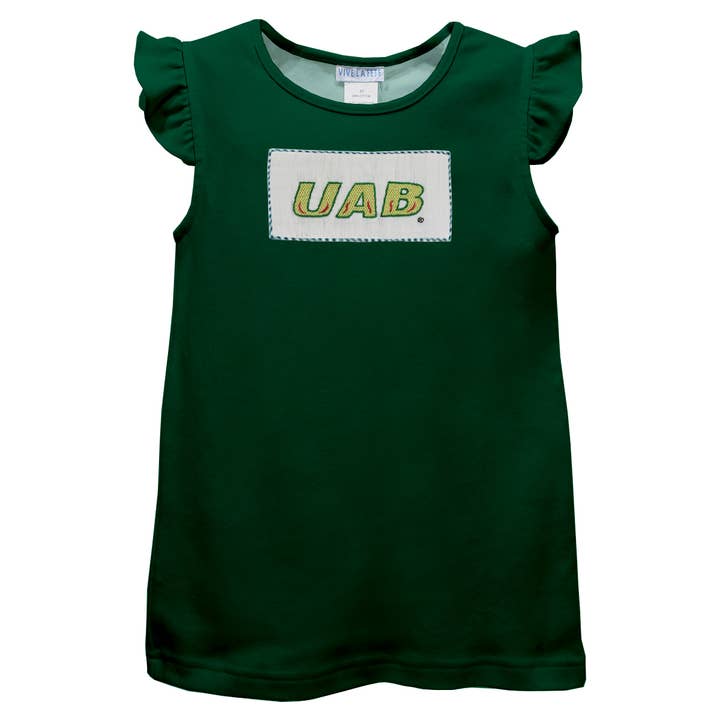Alabama at Birmingham Smocked Angel Wing Sleeves T-Shirt for wholesale by Vive La Fete