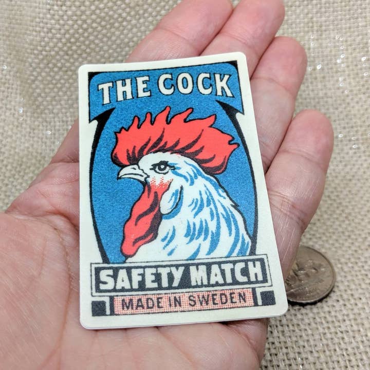 Iamsonotcool - Venta al por mayor Pegatina - Pegatina de parachoques The Cock