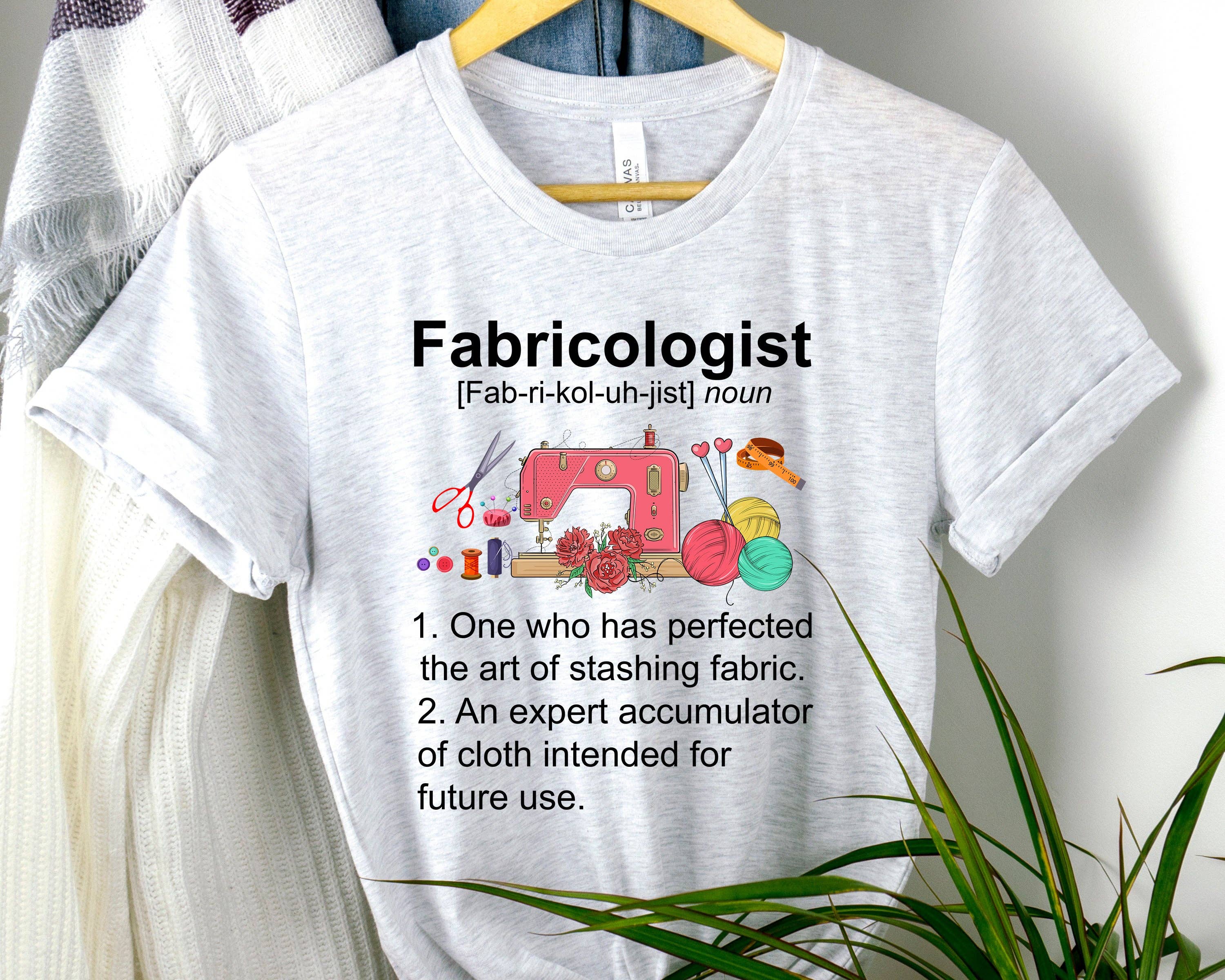 Teegarb LLC - Wholesale Screen Printed T-Shirt - Women's - Novelty Sew Quilt Patchworking Patching Needlework Lover Pun Humorous Tailors Sewing Repairing Stitcher Knitter62