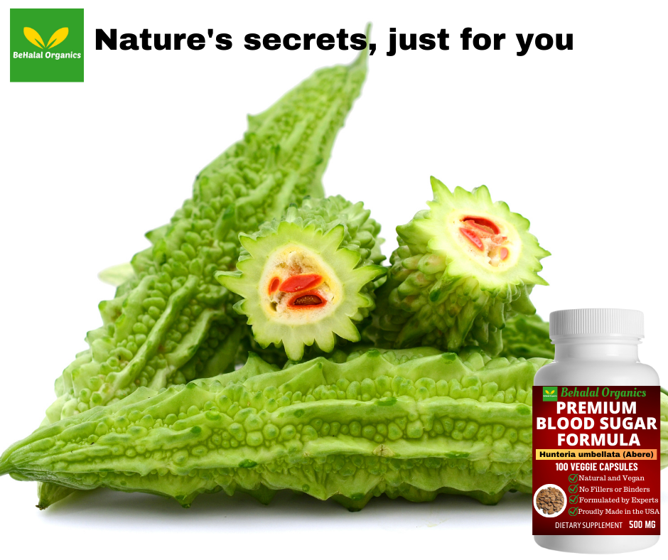 Behalal Organics – Engroshandel Kosttilskud og vitaminer – Blood Sugar Formula Capsule Premium Support med Abere6