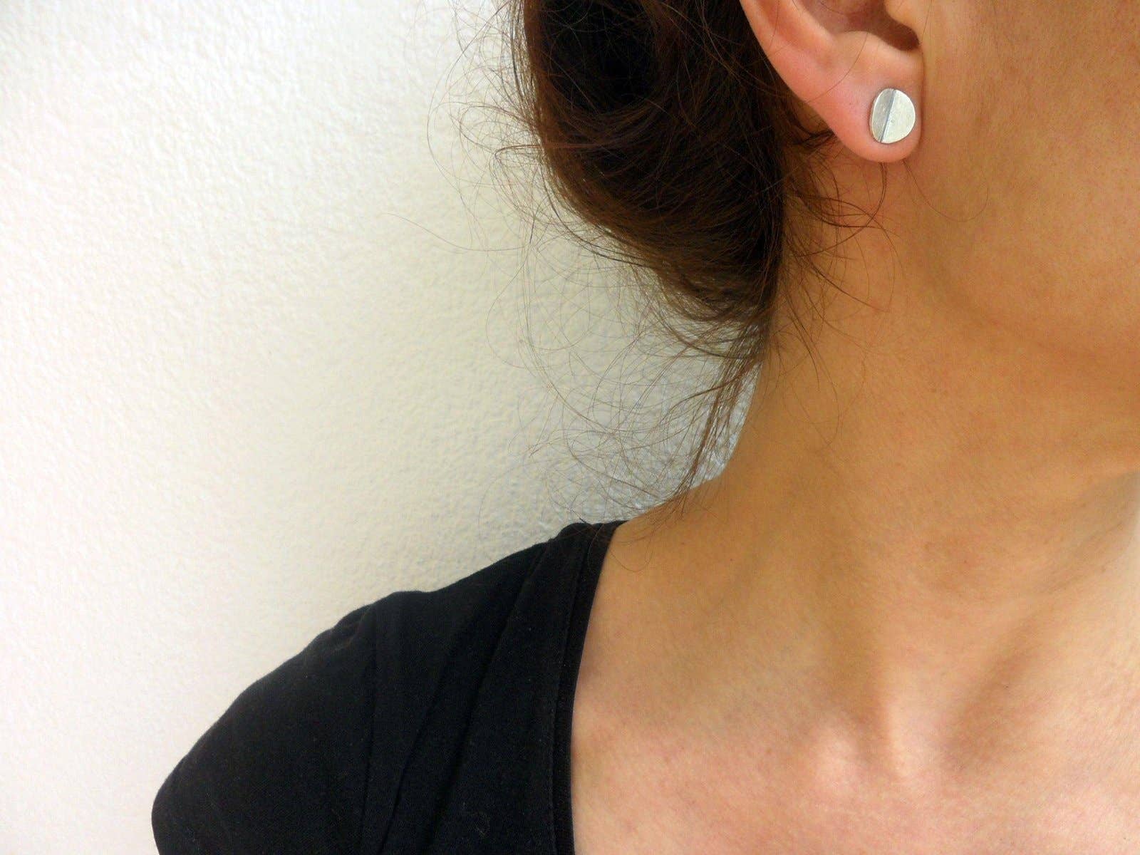 Kimya Joyas – Brincos de pino por atacado – Brincos de Prata em Meia-Lua4