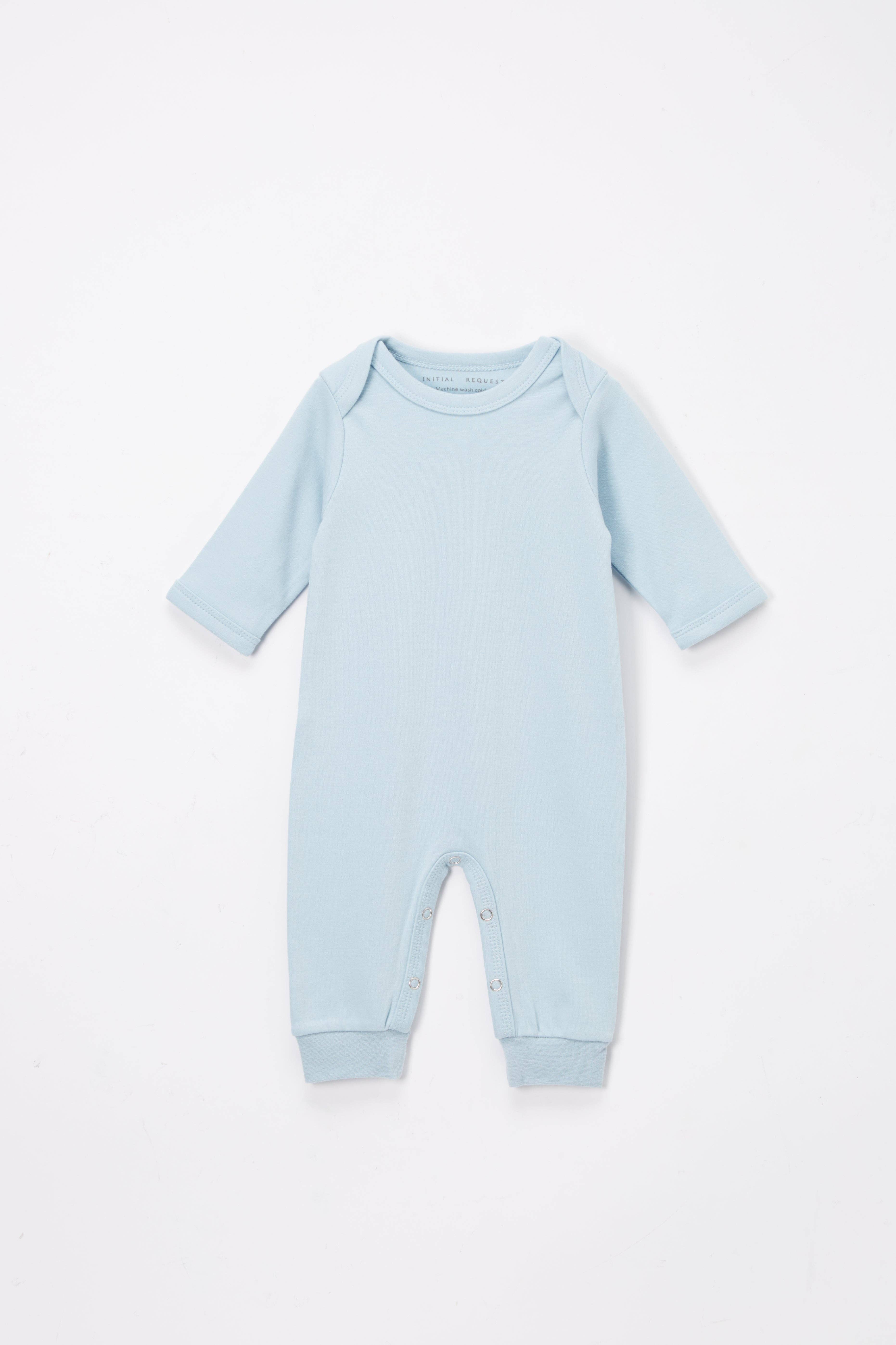 Initial Request - Vente Barboteuse – bébé - Barboteuses en coton pour nourrissons et tout-petits en rose, bleu ou gris0
