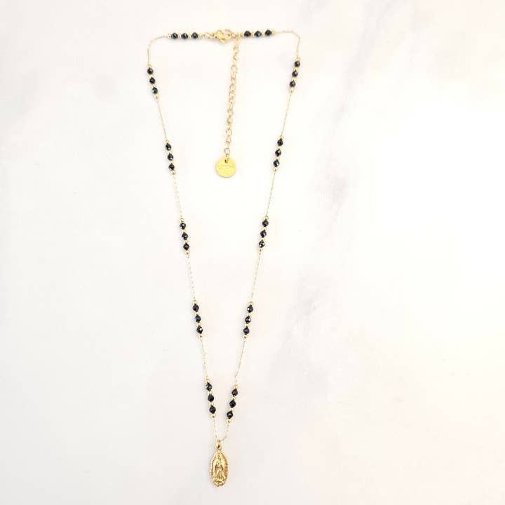 LITCHI - Wholesale Pendant/Charm Necklace - Mini Guadalupe Spinel Necklace1