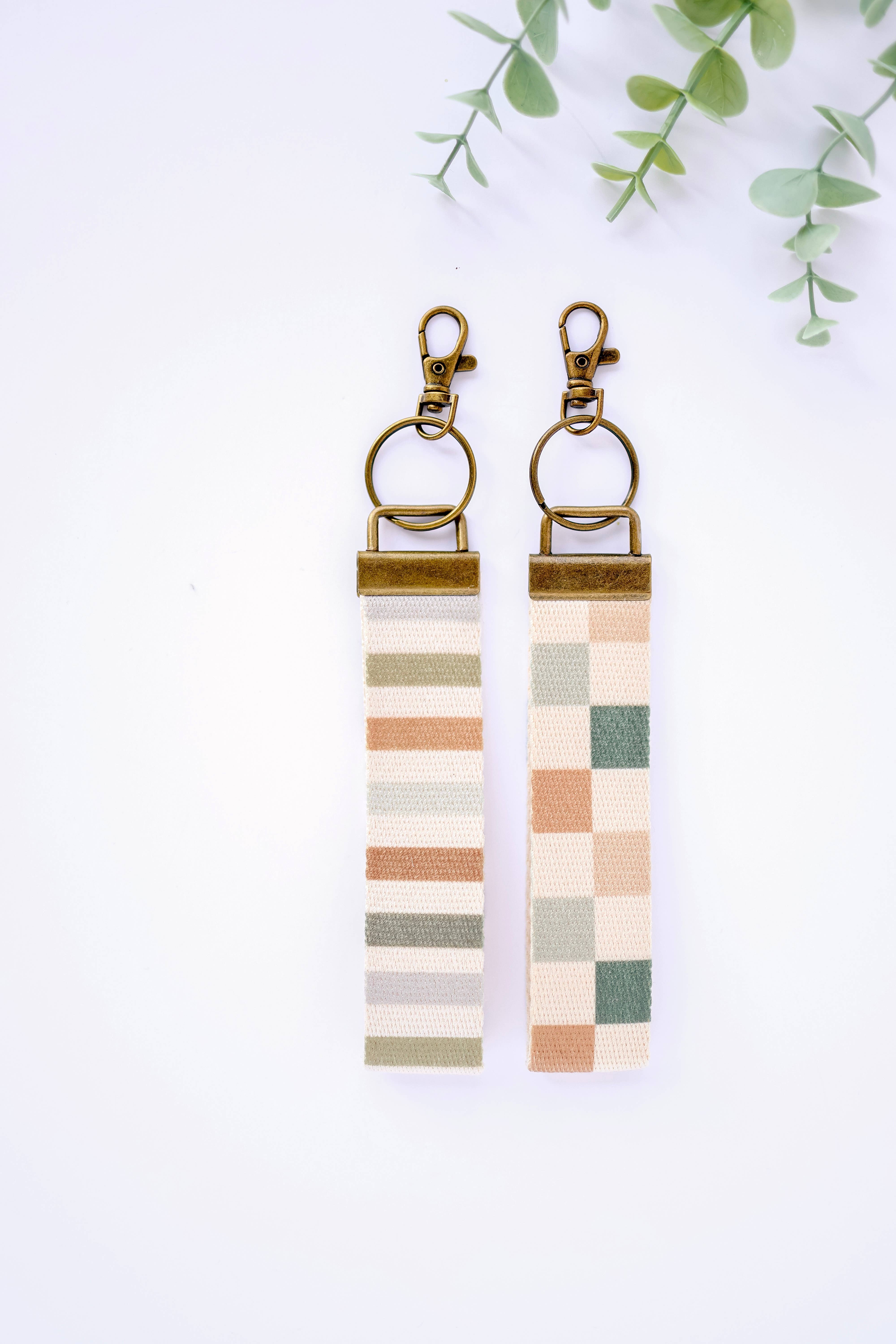 Frederick Family Co. – wholesale Snodd - Unisex – Nyckelband i canvas för handled, nyckelarmband30