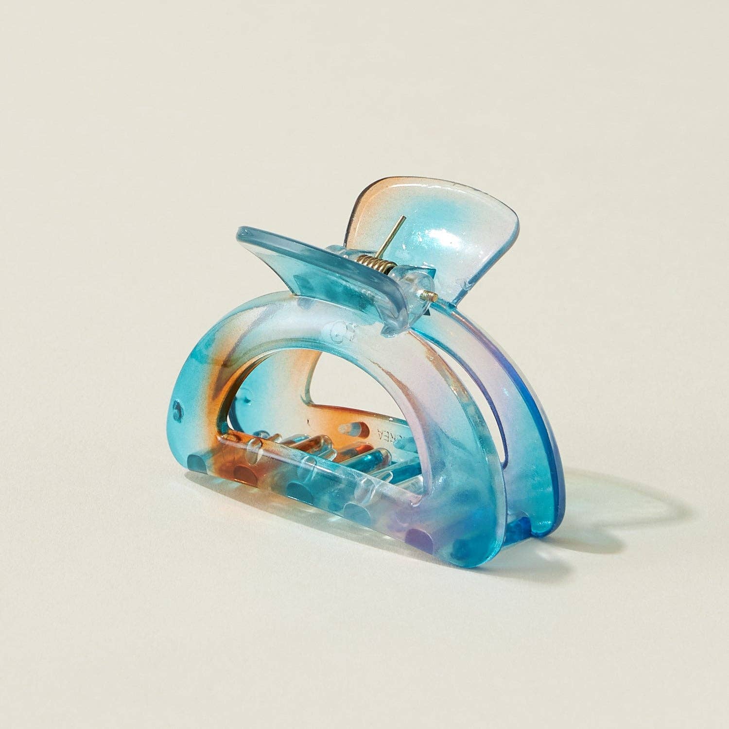 BLU Pinces à cheveux en forme de demi-lune en résine Tie Dye en vente sur Faire1