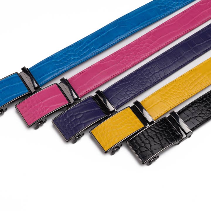 SAMPLE-RATCHET LEATHER BELT for wholesale by Fabio Valenti