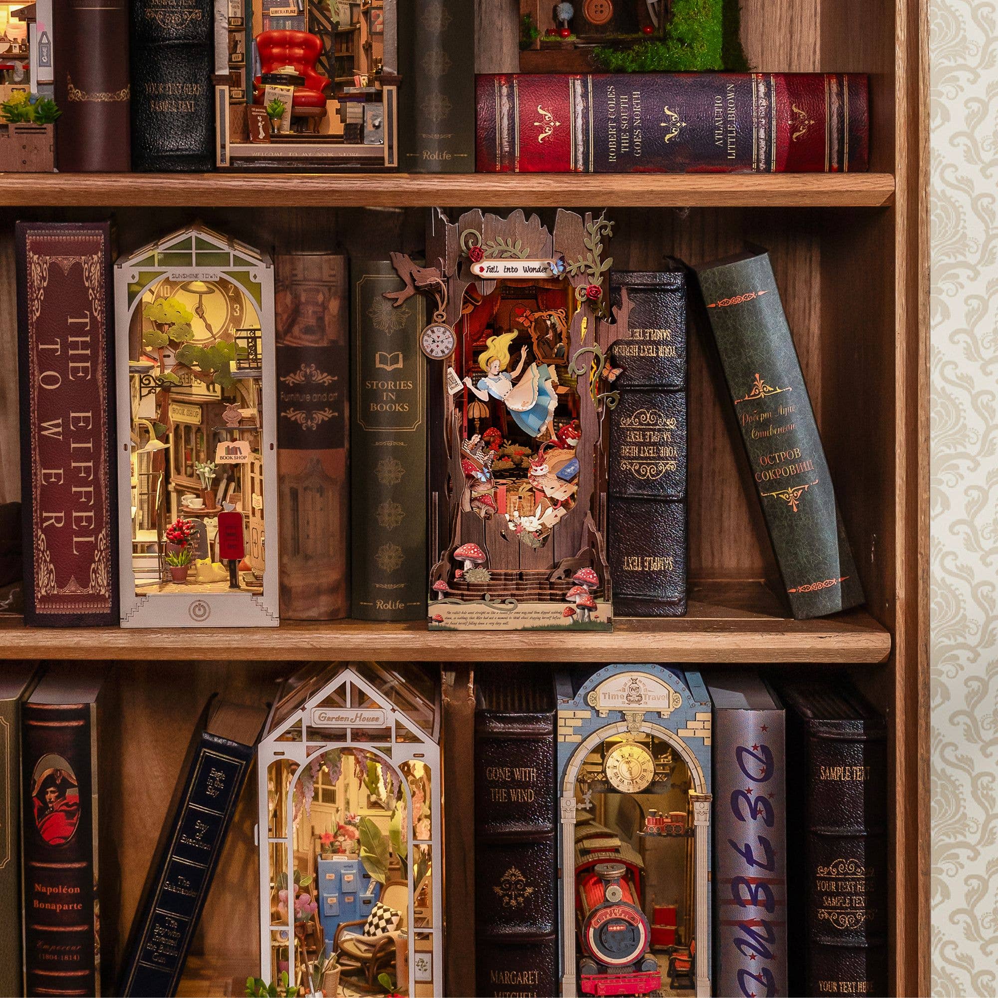 Magnote - Wholesale DIY Craft Kit - Rolife Fall in Wonder DIY Book Nook Kit4