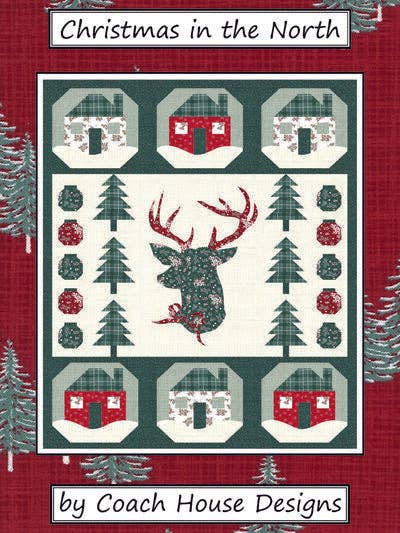 Motif de couette Christmas in the North pour la vente par Coach House Designs