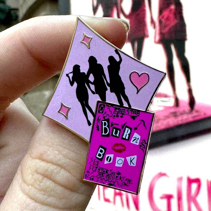 Mean Girls Villains Hard Enamel Pin for wholesale by Skaro Crafts