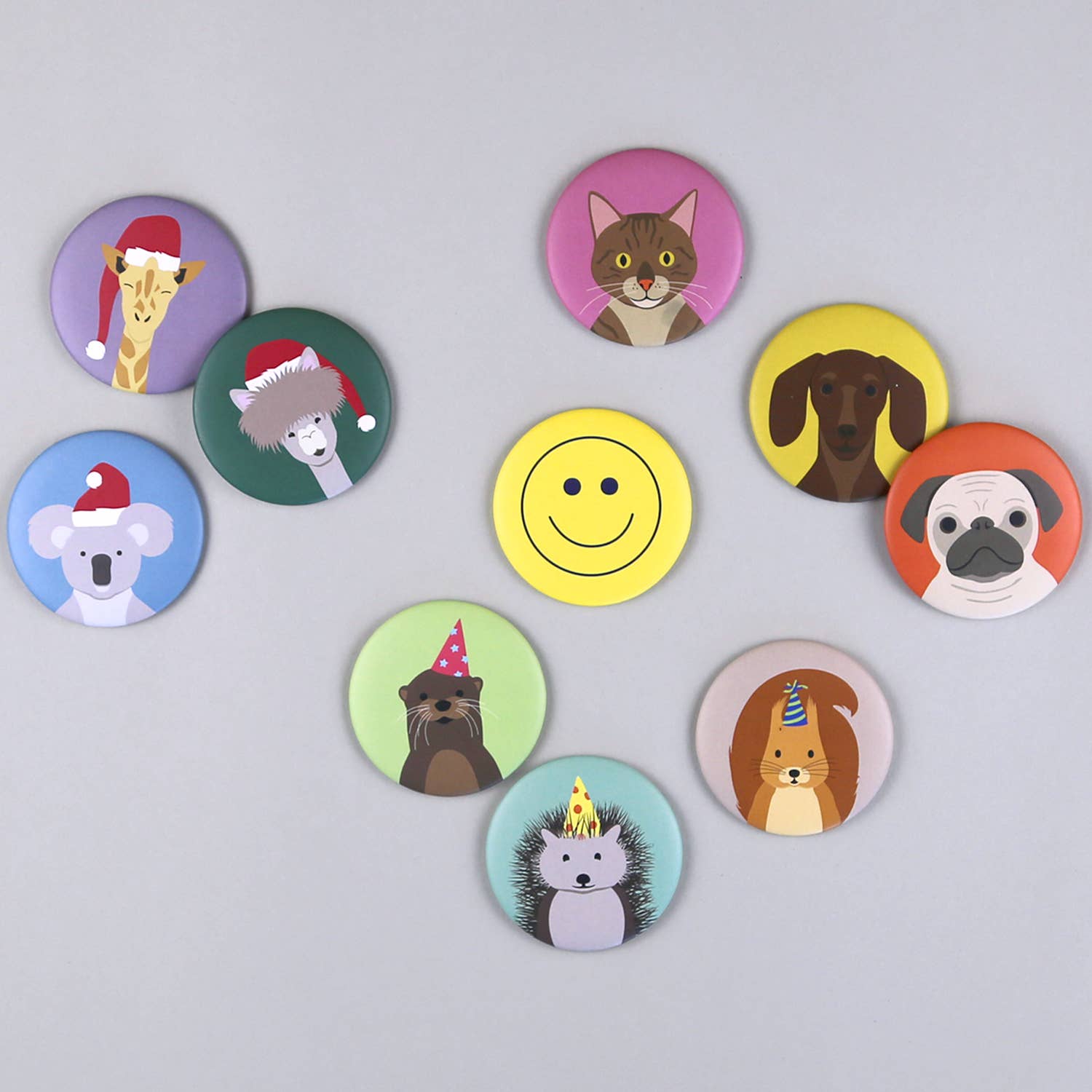 Kunst an Papier - Wholesale Magnet - Magnet Smiley7