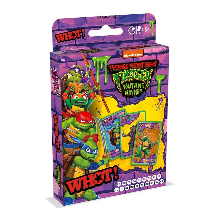 Teenage Mutant Ninja Turtles Whot! Card Game for wholesale by Top Trumps USA, Inc.