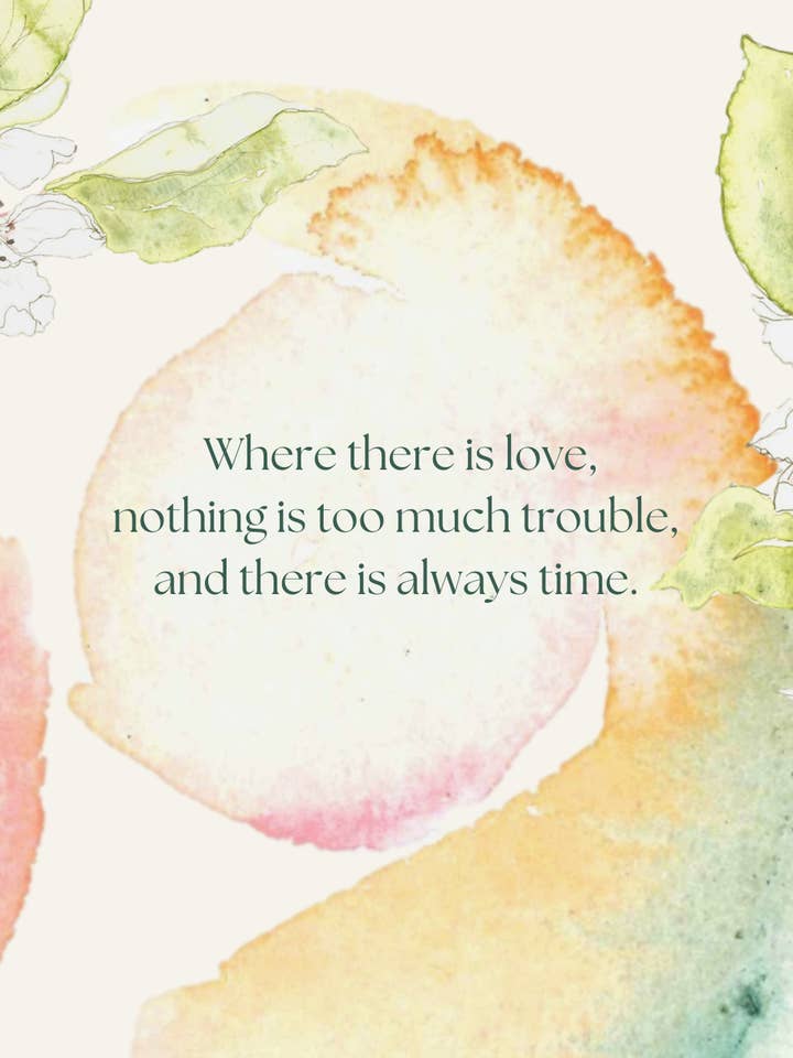 Det finns alltid tid... gratulationskort för wholesale av Leafy Lexicon