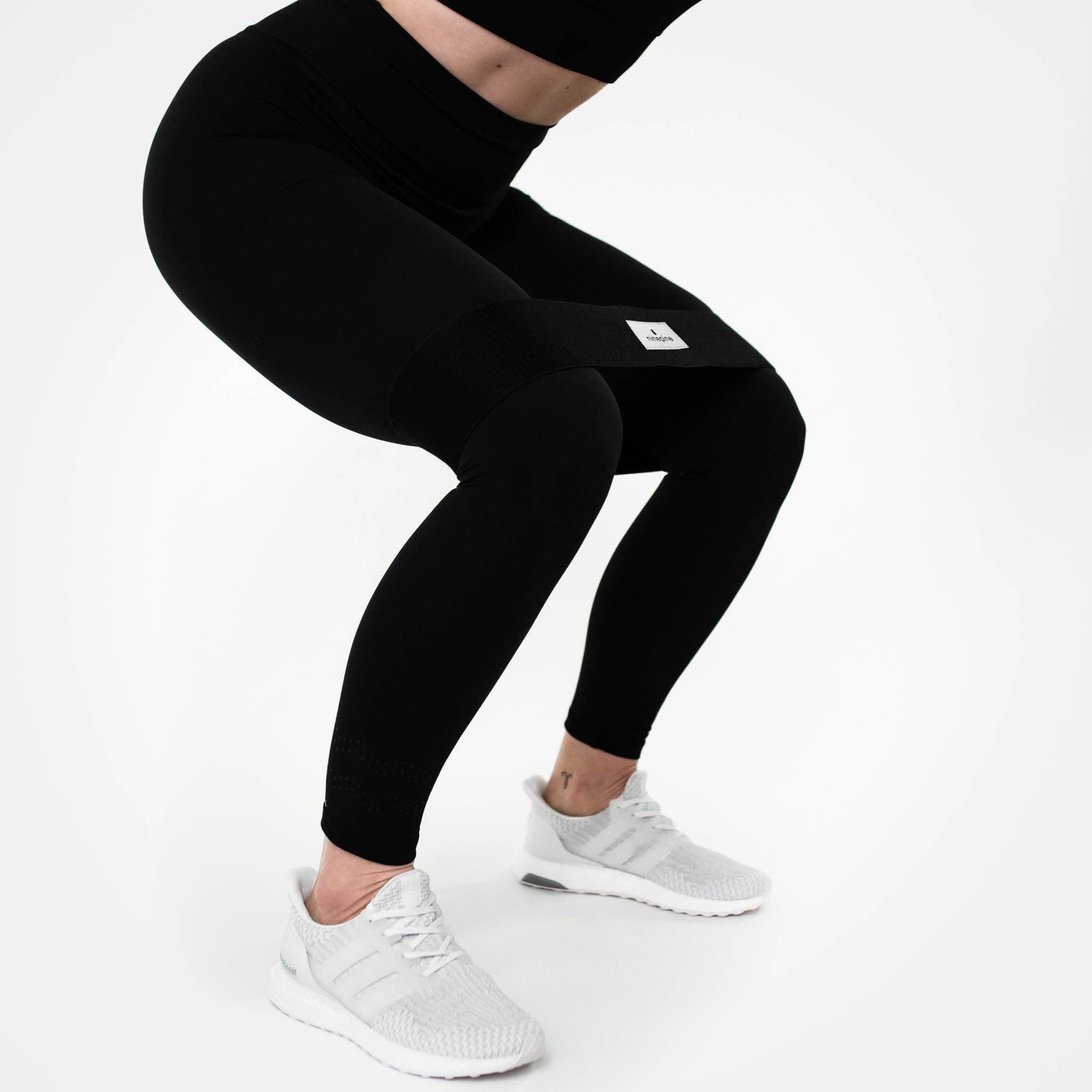 Black grey Fabric Resistance Band (2-pack) for wholesale on Faire1