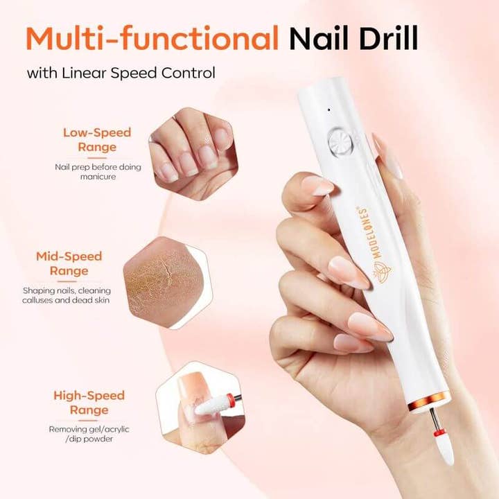 Modelones - Wholesale Nailcare Set - Wireless Electrical Nail Drill Set2