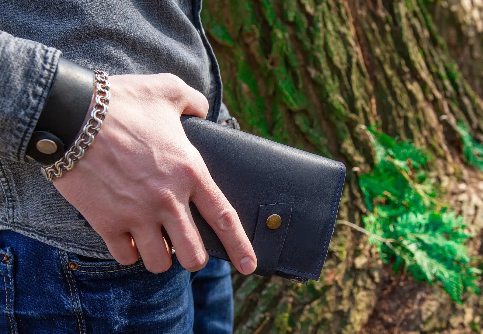 Pikore - Vendita all'ingrosso Portafogli - Uomo - Portafoglio lungo in pelle3