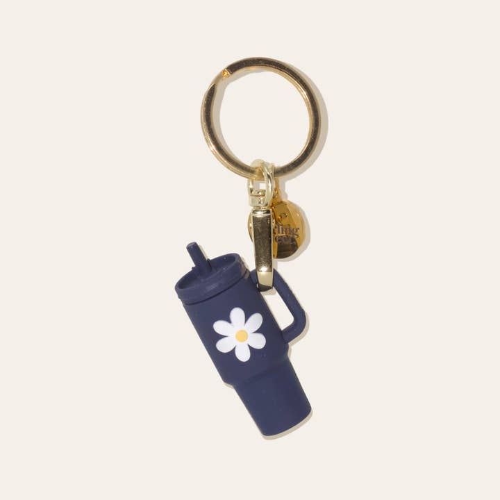 The Darling Effect - Wholesale Keychain - Women's - Tiny Tumbler Keychain - Navy2