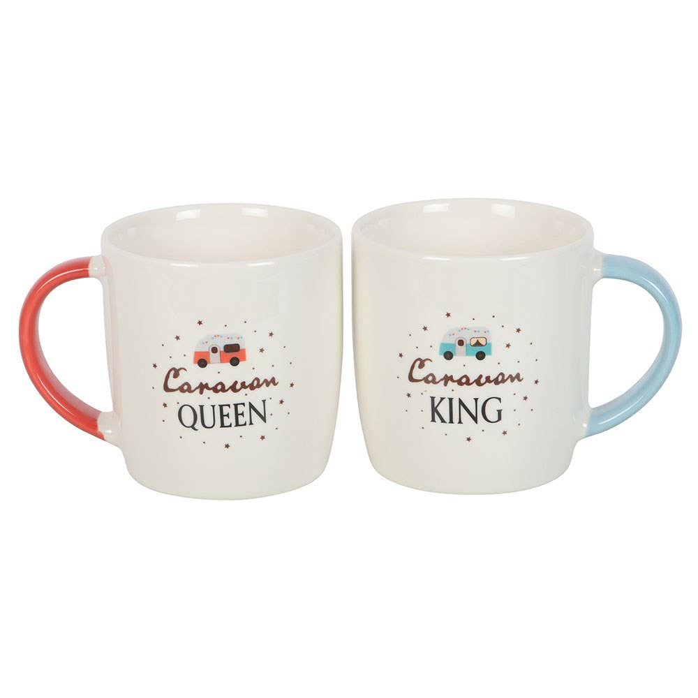 WONDER IMPORTS AUSTRALIA - Wholesale Coffee mug - Caravan King and Caravan Queen Couples Mug Set2