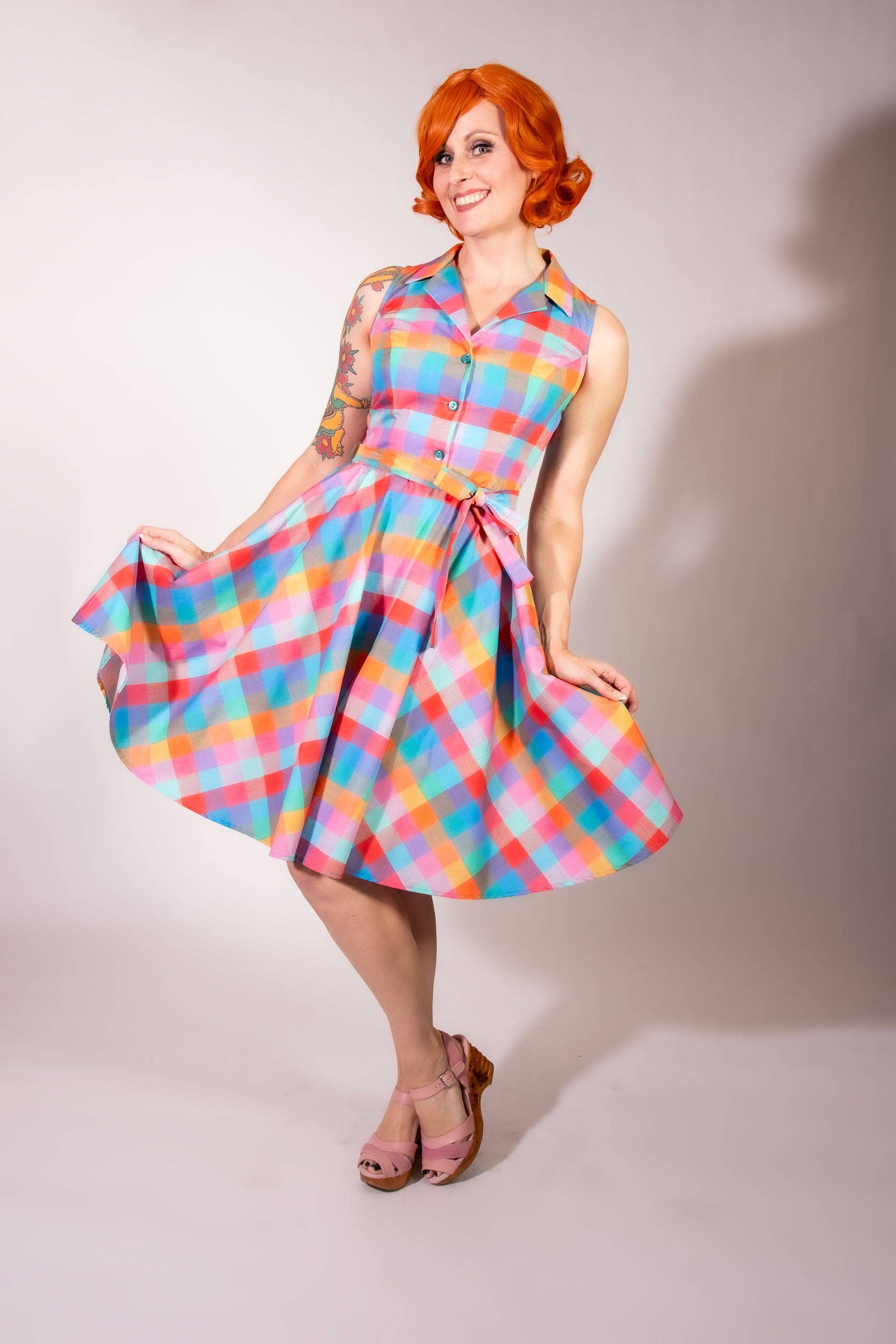 Heart of Haute - Wholesale Dress - Women's - Staci Dress- Rainbow Sherbet4