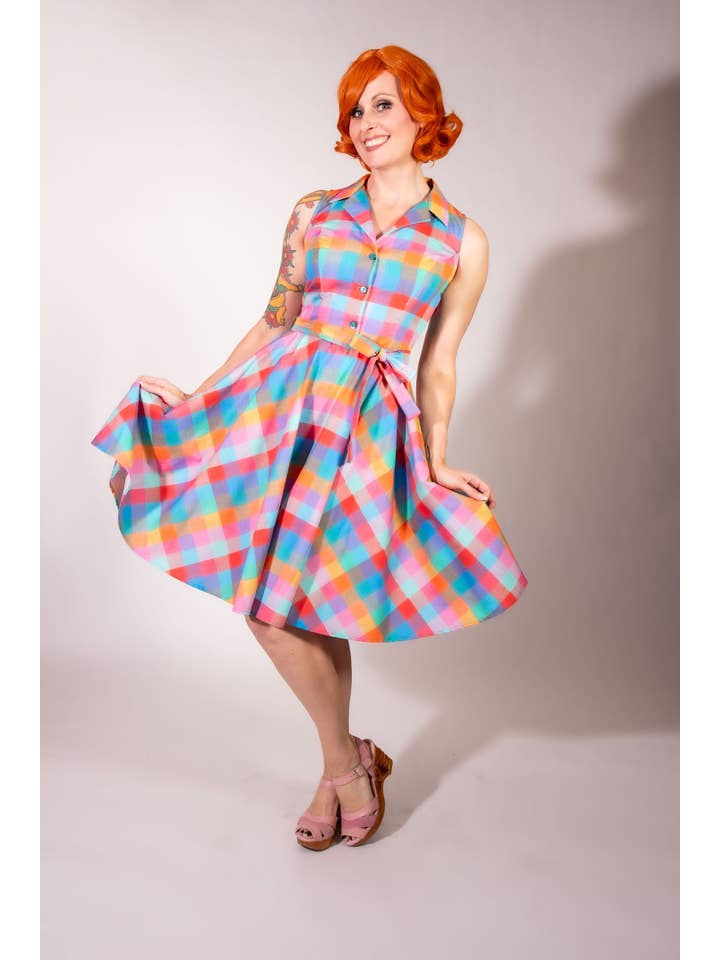 Heart of Haute - Wholesale Dress - Women's - Staci Dress- Rainbow Sherbet4