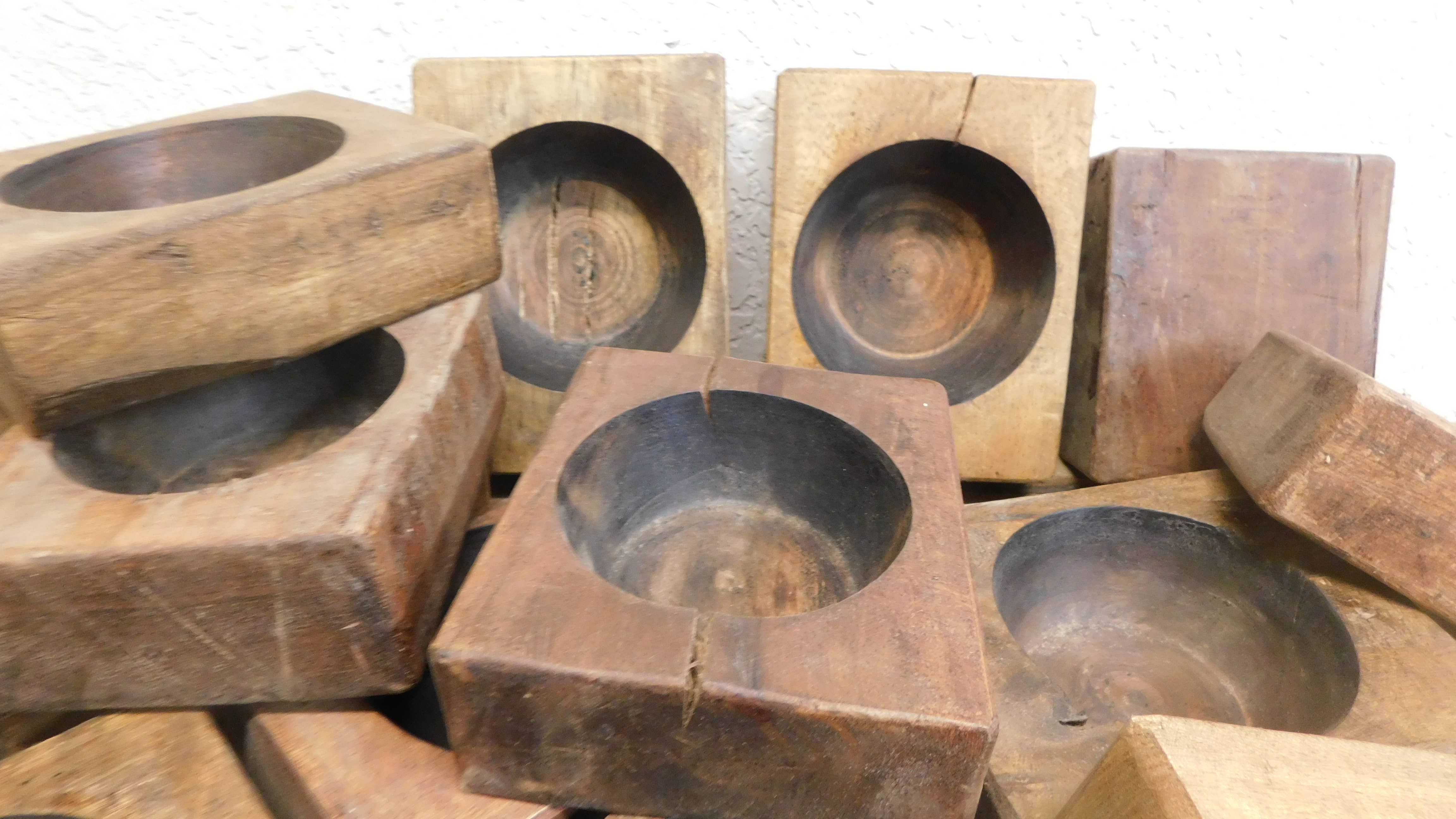 My Amigos Imports - Wholesale Decorative tray - NFC-WH5-One Hole Cheese Mold-NFC-Cheesemold-Waxed-$65