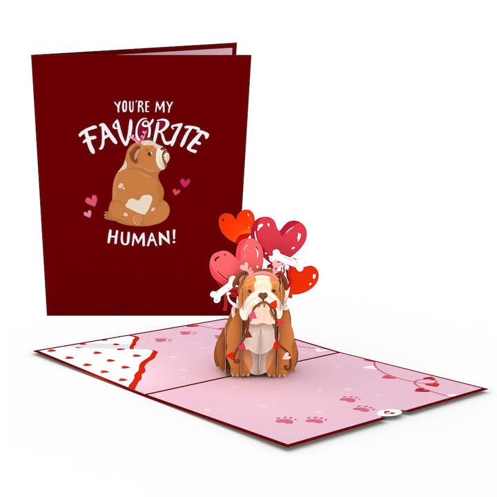 Lovepop Cards - Wholesale Valentine's Day Card - You’re My Favorite Human 5x7" Pop-Up Card
