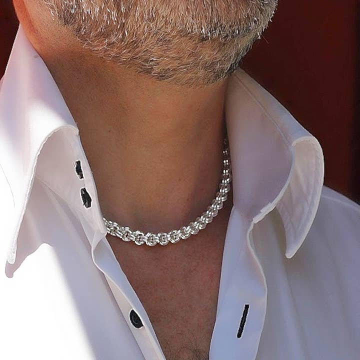 KALLIO Halskette kleine Glieder doppelt L Ø 1,5 für den Großhandel von Linkki Jewels