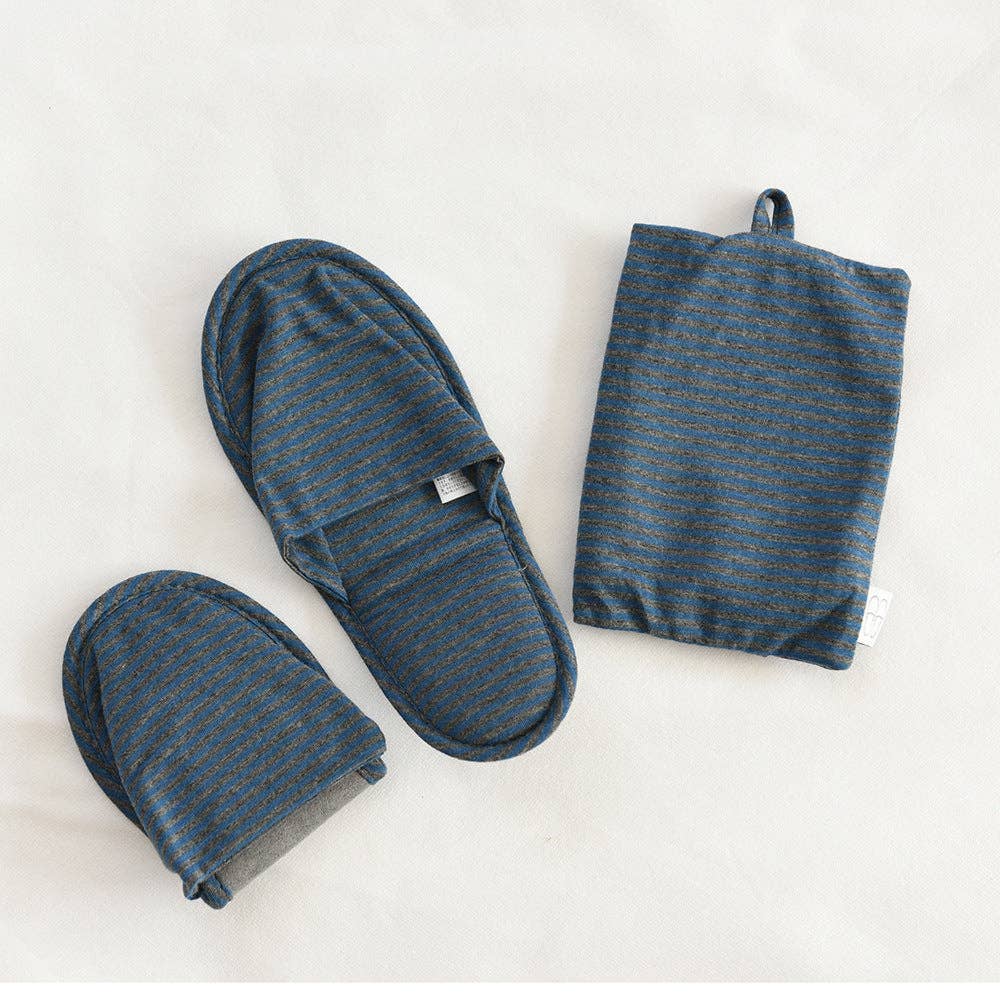 Funkyrel® Atzbranding Limited - Wholesale Slippers - Women's - Slipeer - Portable Stripe Slippers with A Pouch4