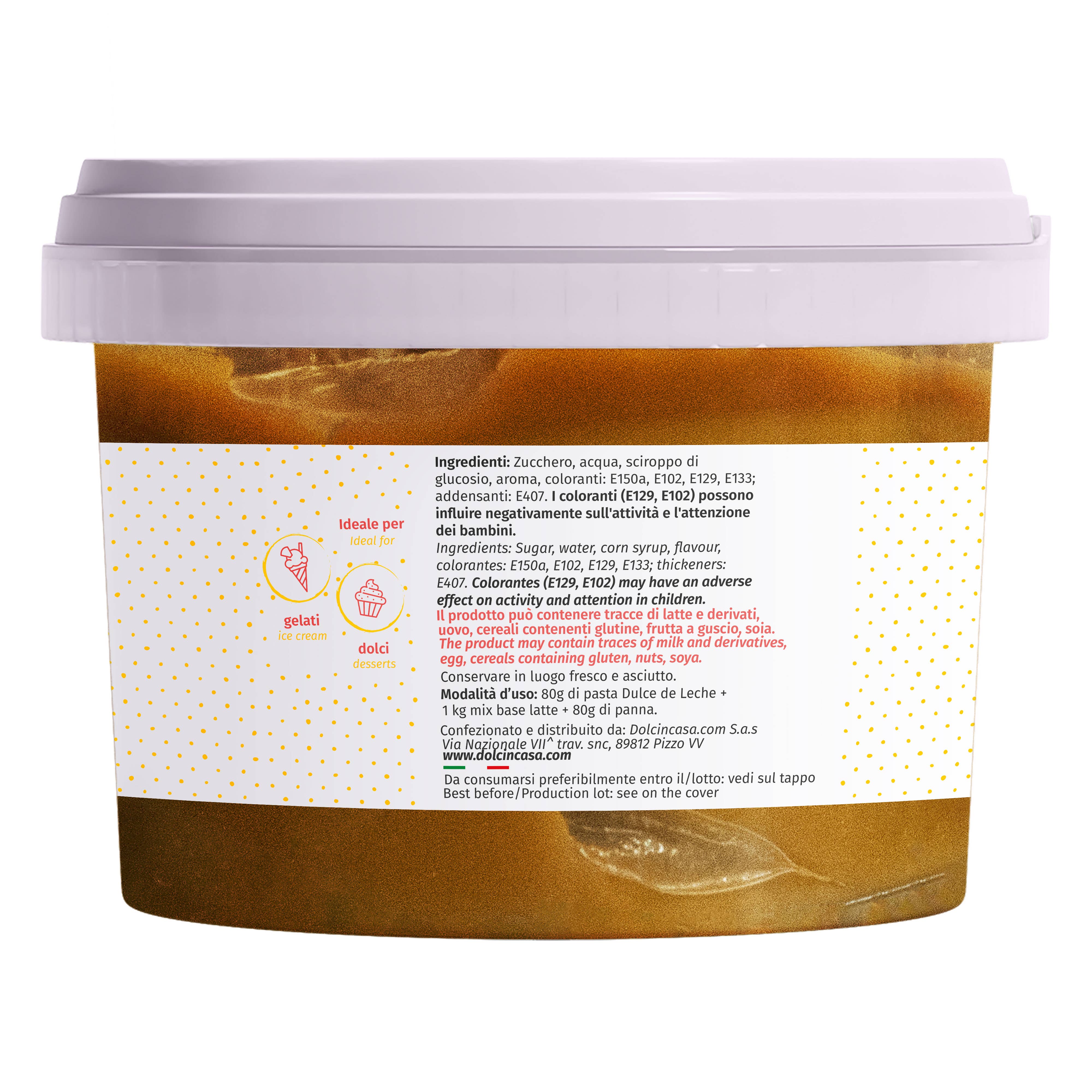 Dolcincasa.com - Wholesale Ice Cream/Sorbet - Dulce de Leche Paste - 200g2