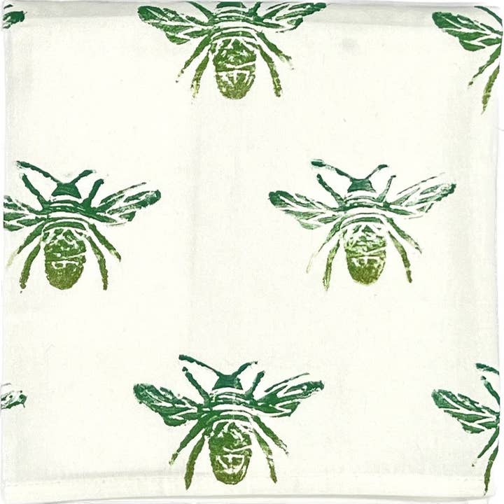 Tulusa - Wholesale Tea Towel - Flour Sac Tea Towel with Bee Pattern in 6 Color-Ways3