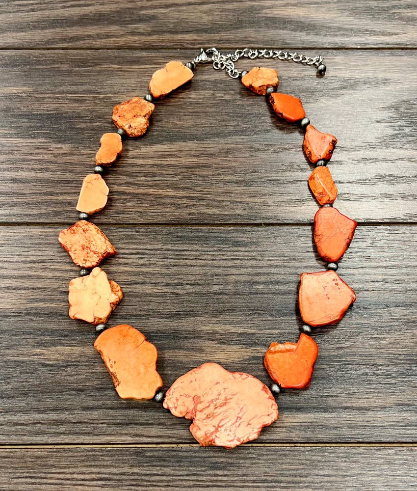 ISAC Trading Inc - Vendita all'ingrosso Collane di perline/perle - 739175, Collana Artigianale a Lastra0