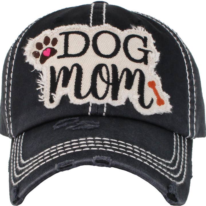KBETHOS - Wholesale Baseball Cap - Women's - DOG MOM WASHED VINTAGE BALLCAP