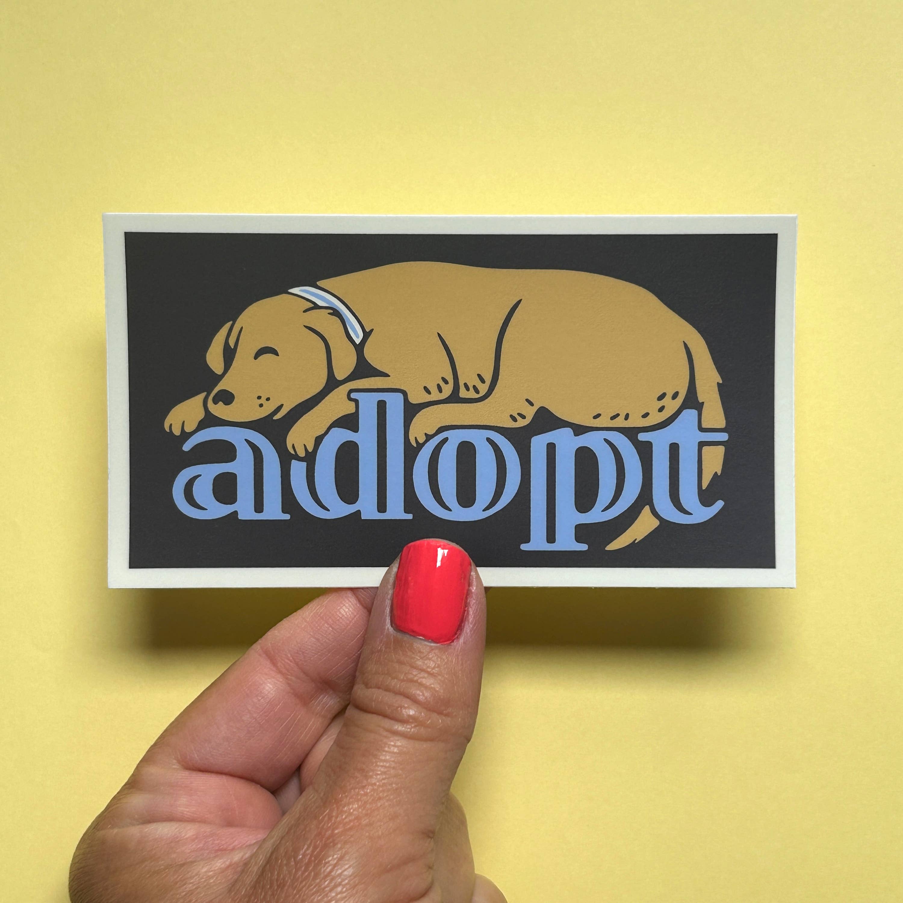 Fresh Fish - Vente Autocollant - Adoption d'animaux - avec chien - Autocollant en vinyle / Autocollant de pare-chocs6