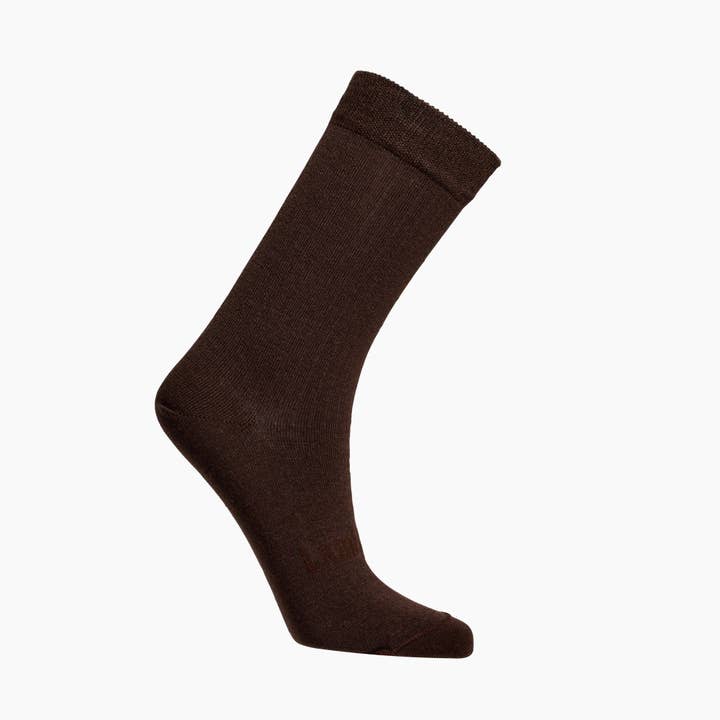 Merinowoll-Crewsocken | DAMEN | Kakao für den Großhandel von Lamington Socks