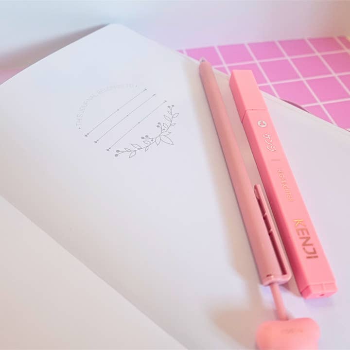 RebelJones - Wholesale Journal/Diary - Dream.Plan.Do. Pink Bullet Journal