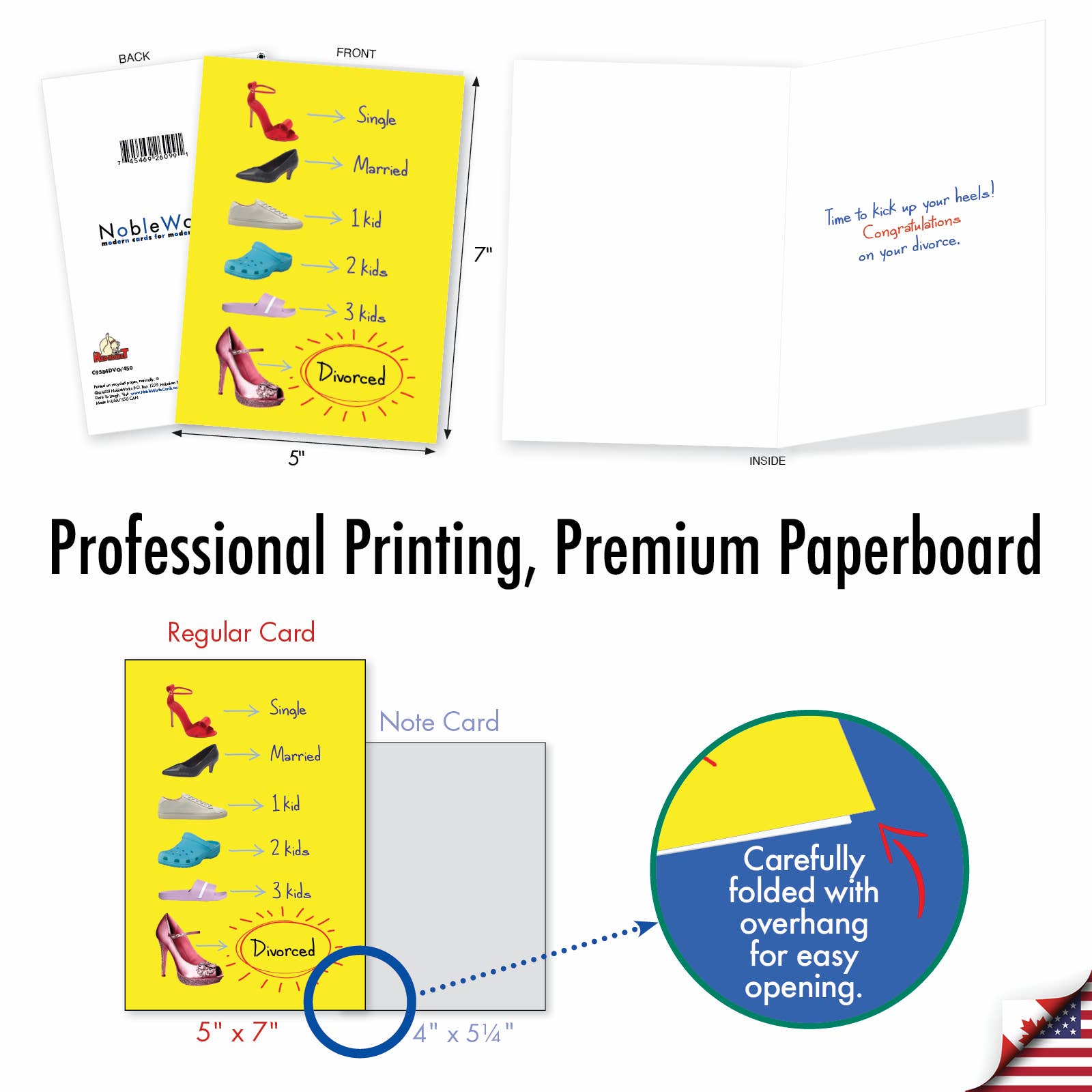 NobleWorks – Großhandel Glückwunschkarte – Jeden Tag - Schuhleben4