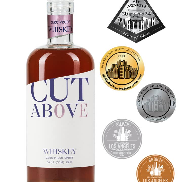 Cut Above Zero Proof Spirits - Vente Spiritueux/Vins/Bières sans alcool - Whisky résistant à zéro