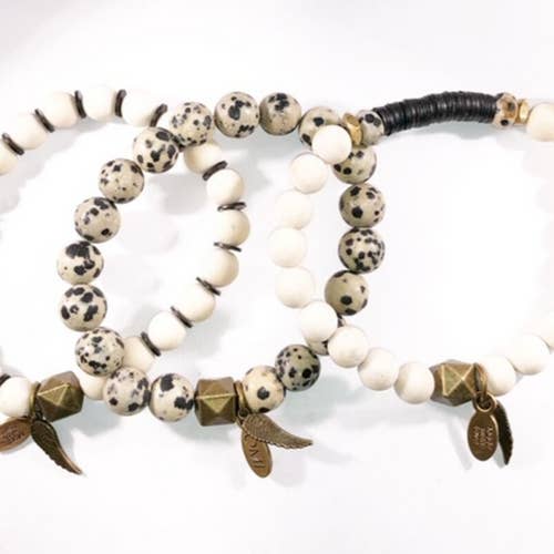 Ela é Trio Dálmatiano Silvestre Petrificado por atacado de omibeads