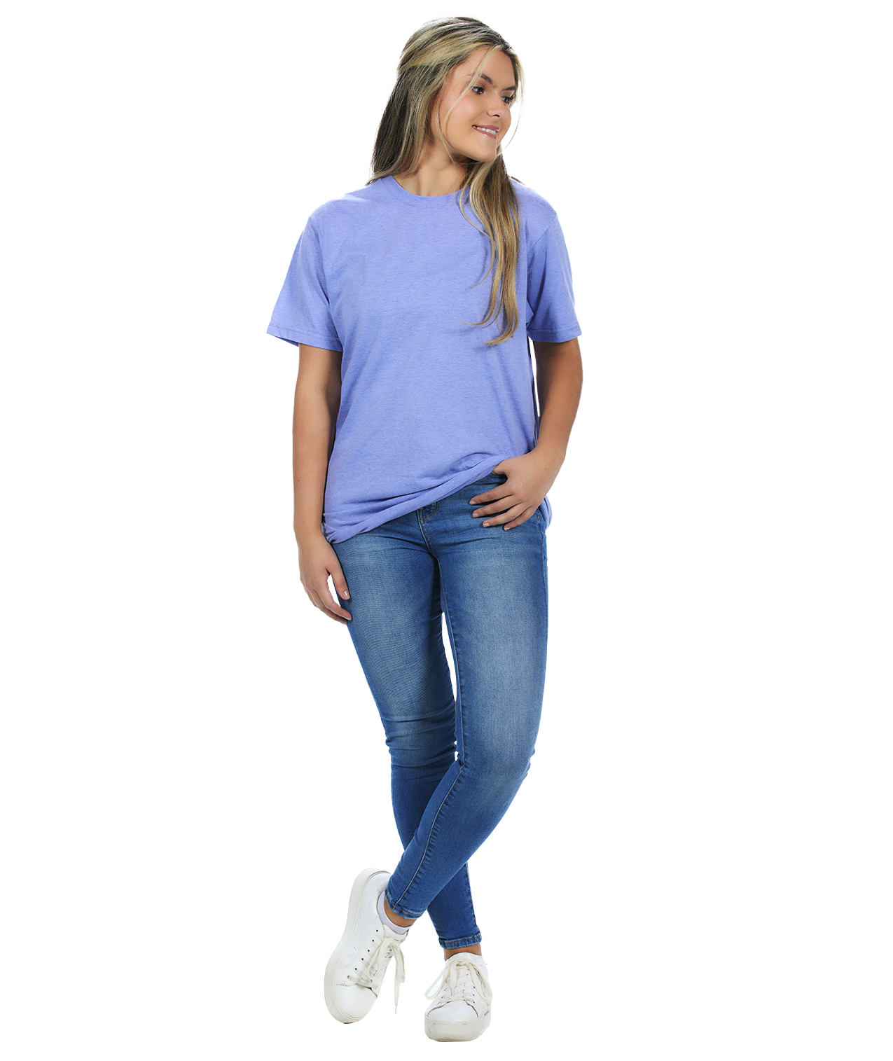 U.S. Apparel - Wholesale T-Shirt - Women's - Unisex Fit Tubular Crew Neck Tee7