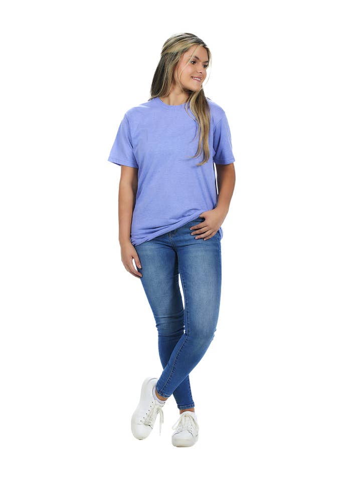 U.S. Apparel - Wholesale T-Shirt - Women's - Unisex Fit Tubular Crew Neck Tee7