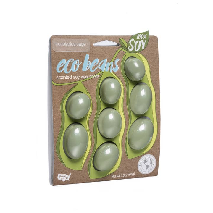 Eco Beans EUCALYPTUS SAUGE pour la vente par Eco Candle Company