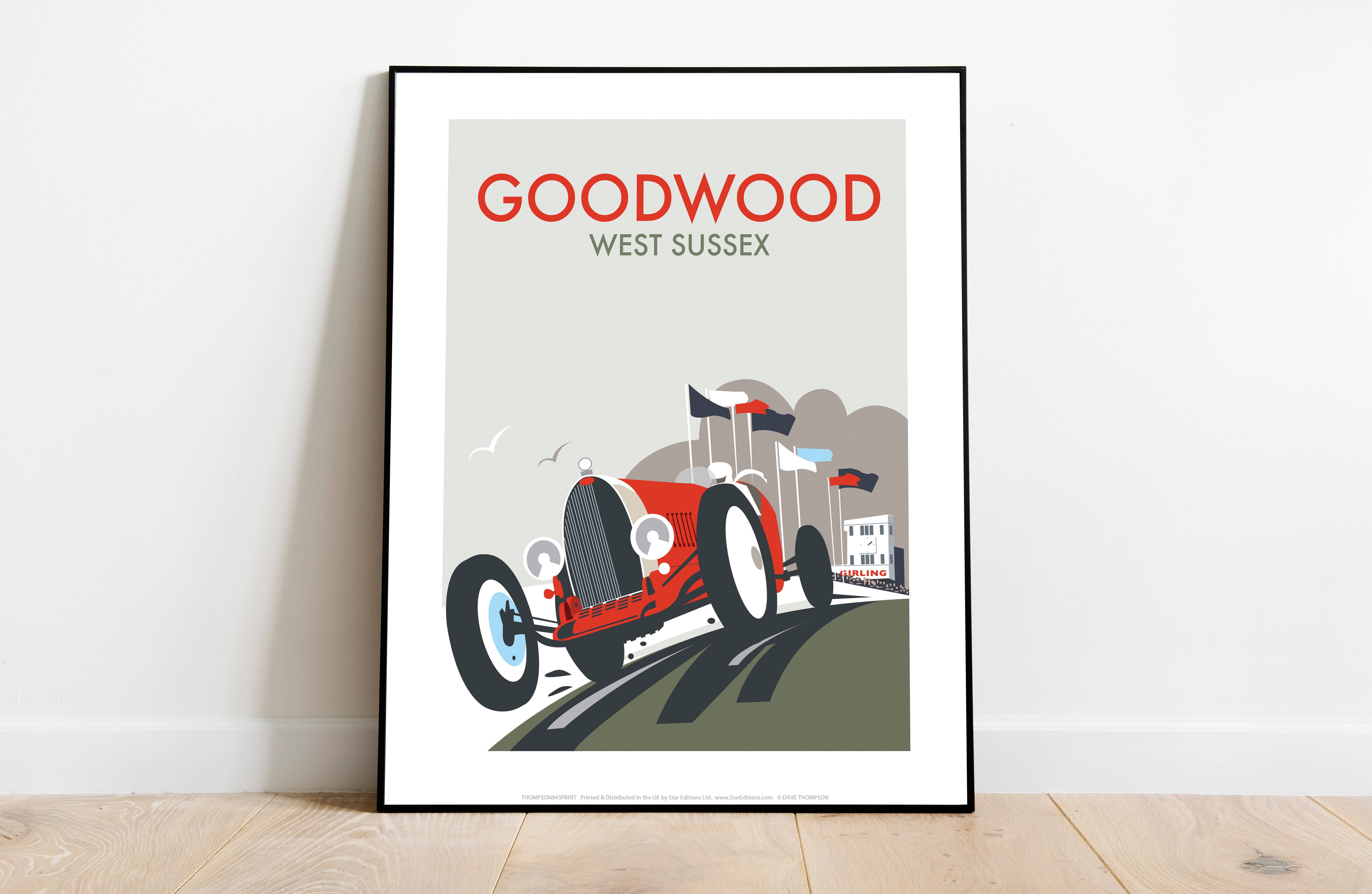 Star Editions – wholesale Art print – Goodwood By Artist Dave Thompson - 11X14” Premium Art Print1