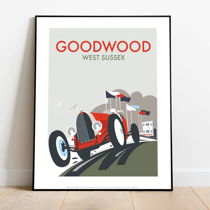 Star Editions – wholesale Art print – Goodwood By Artist Dave Thompson - 11X14” Premium Art Print1