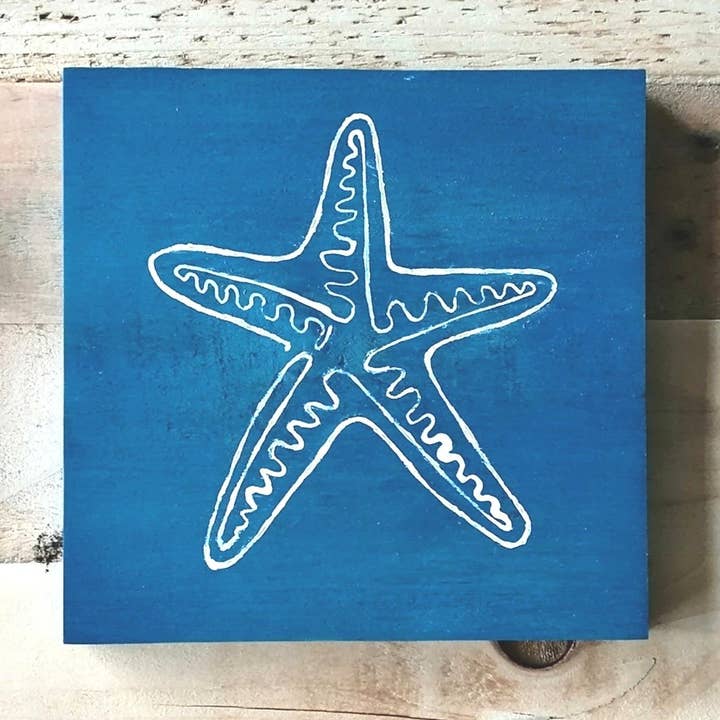 One Line Wall Art Starfish for wholesale by Bosing Designs
